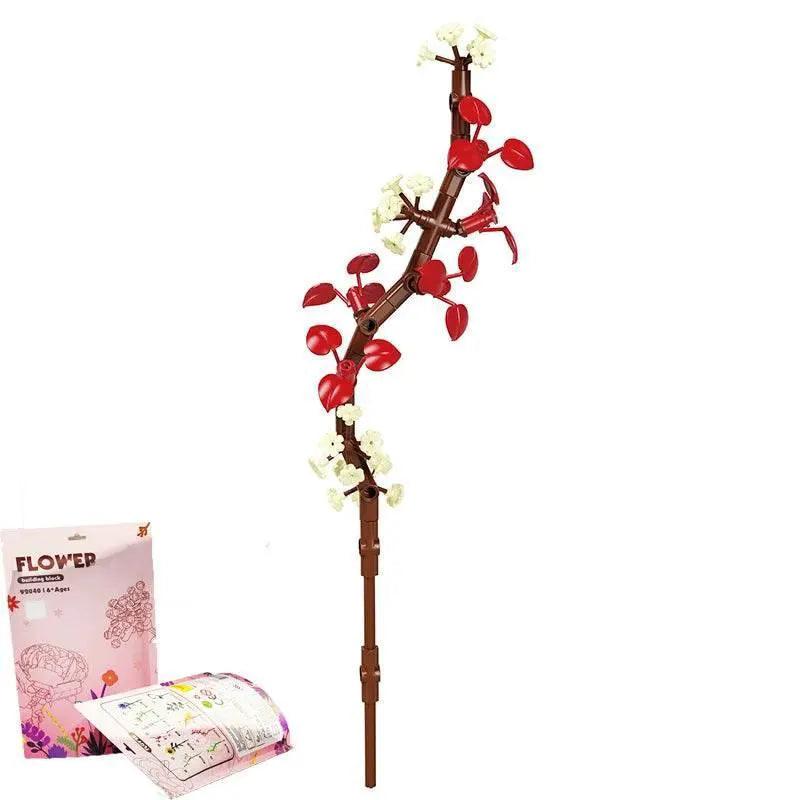  MOC Flower Model Building Blocks Toys DIY Educational Gift 3D -  ToylandEU™