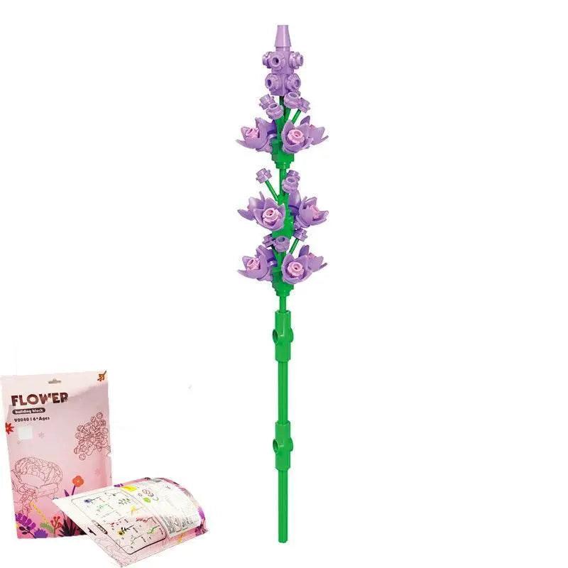  MOC Flower Model Building Blocks Toys DIY Educational Gift 3D -  ToylandEU™