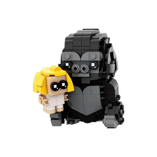 MOC MOC-195227 Gorilla Model Building Blocks Skull Island Building Bricks MOC -  ToylandEU™