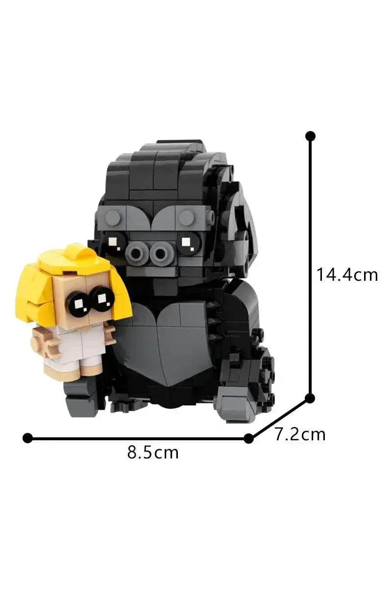  MOC MOC-195227 Gorilla Model Building Blocks Skull Island Building Bricks MOC -  ToylandEU™