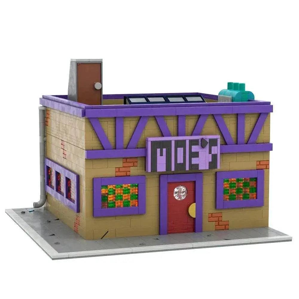  MOC Homer & Moe's Tavern Building Blocks Set -  ToylandEU™