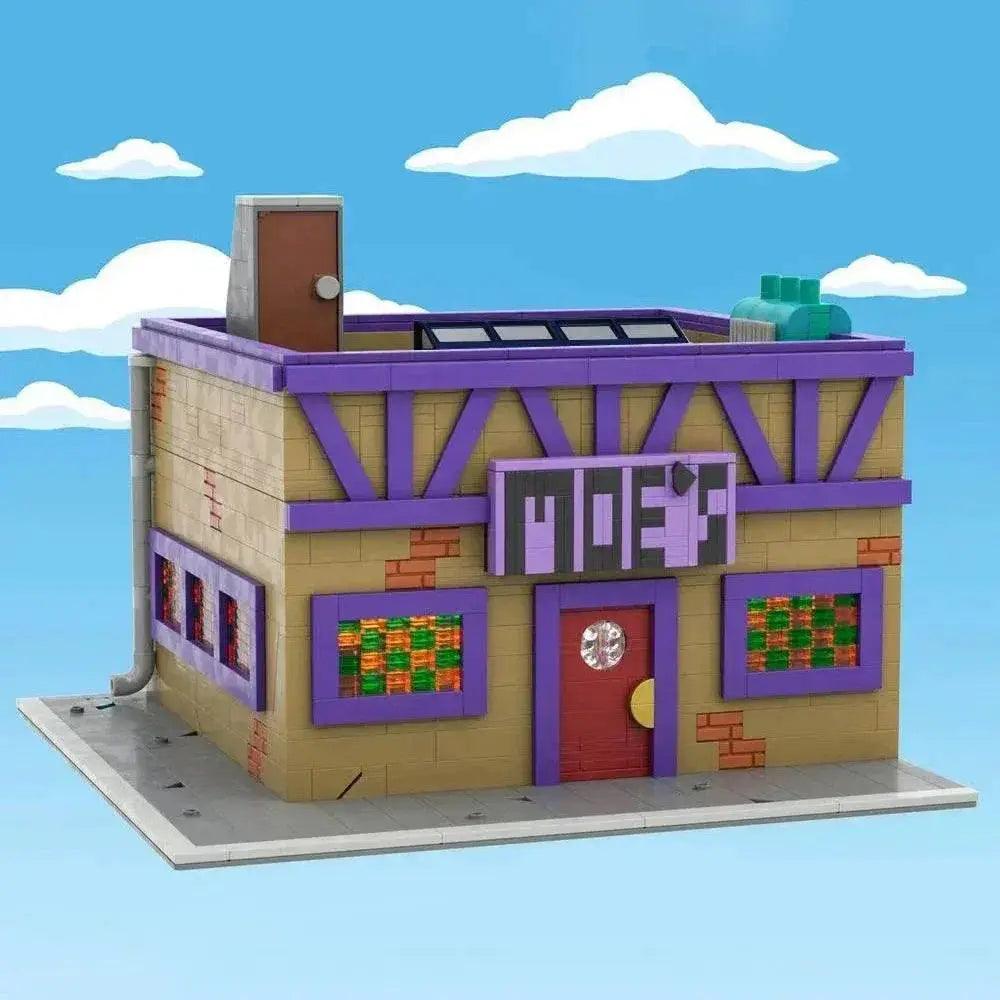  MOC Homer & Moe's Tavern Building Blocks Set -  ToylandEU™