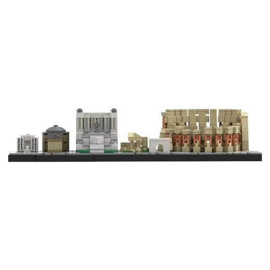  MOC MOC-194032 Rome Skyline Model Building Blocks Gift Bricks Building Bricks MOC -  ToylandEU™