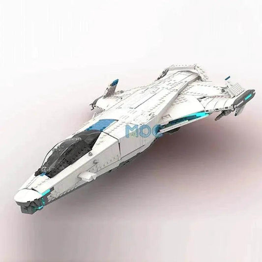  MOC Building Block Spaceship Battle Ship Model DIY Bricks Building Bricks MOC -  ToylandEU™
