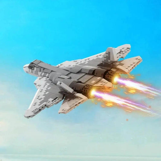  MOC MOC-186106 Su - 57 Felon Fighter Model Building Blocks Building Bricks MOC -  ToylandEU™