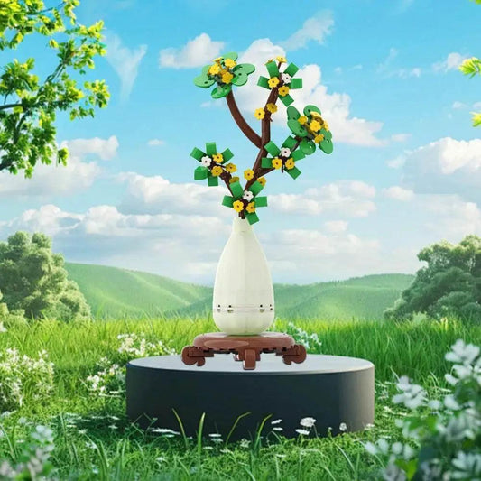  MOC MOCFour Season Flower Bonsai Building Blocks Gift Set -  ToylandEU™