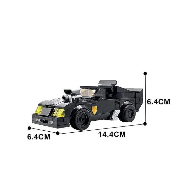  MOC Mad Max Ford Falcon Pursuit Special Building Block Set Building Bricks MOC -  ToylandEU™