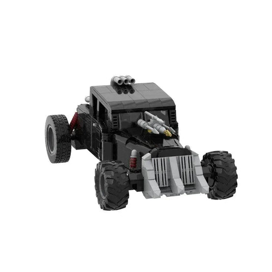  MOC MOC Mad Max Fury Road Black Building Blocks Combat Truck Building Bricks MOC -  ToylandEU™
