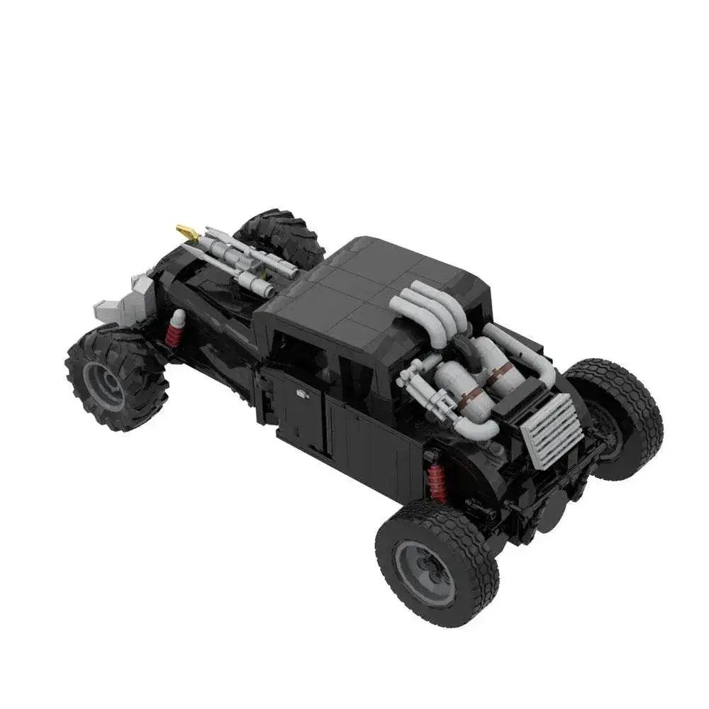  MOC MOC Mad Max Fury Road Black Building Blocks Combat Truck Building Bricks MOC -  ToylandEU™