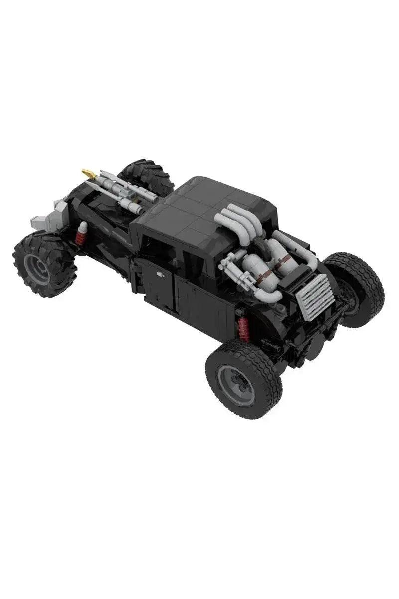  MOC MOC Mad Max Fury Road Black Building Blocks Combat Truck Building Bricks MOC -  ToylandEU™