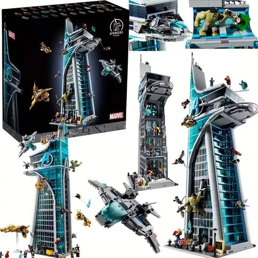 Building Block Set | Marvel Avengers Tower | Toylandeu