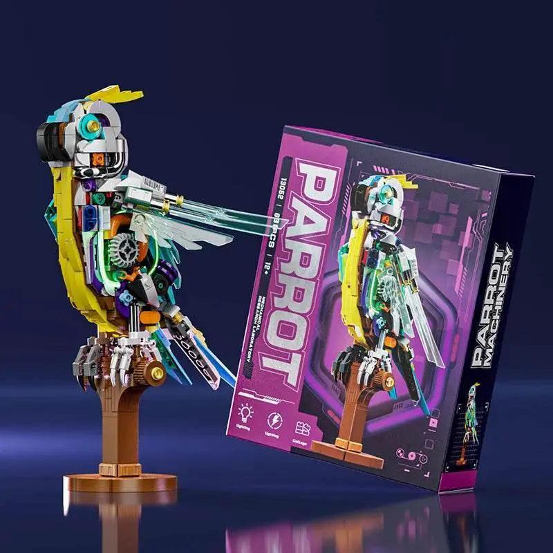  543PCS Mechanical Parrot Building Block Joints Movable Model -  ToylandEU™