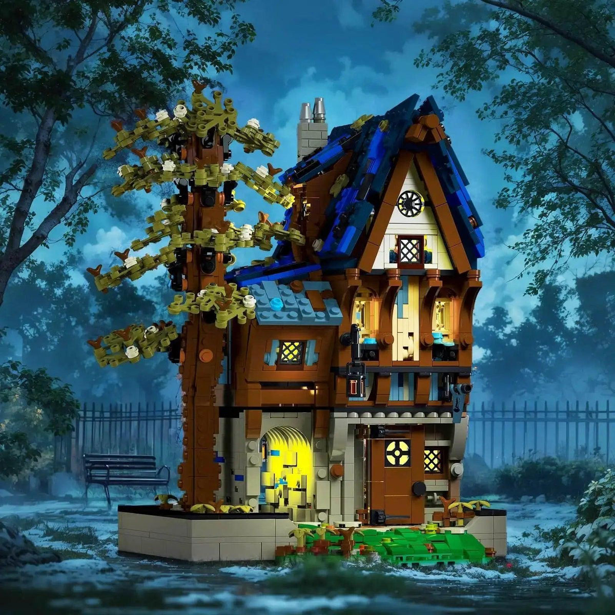  MOC Medieval Blacksmith Shop Magic House Tavern Building Blocks Set -  ToylandEU™