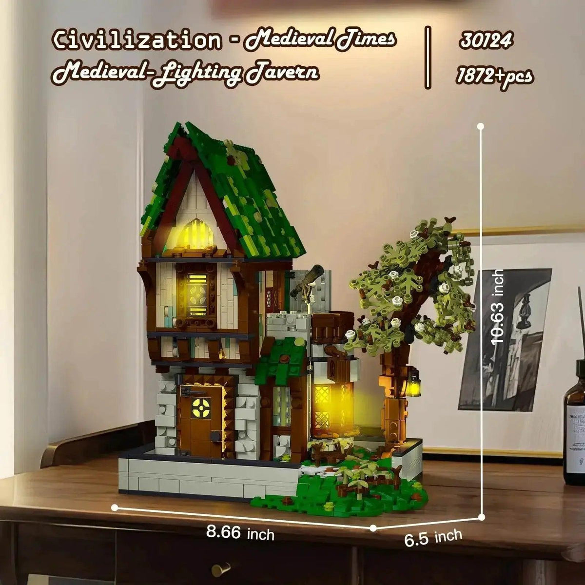  MOC Medieval Blacksmith Shop Magic House Tavern Building Blocks Set -  ToylandEU™