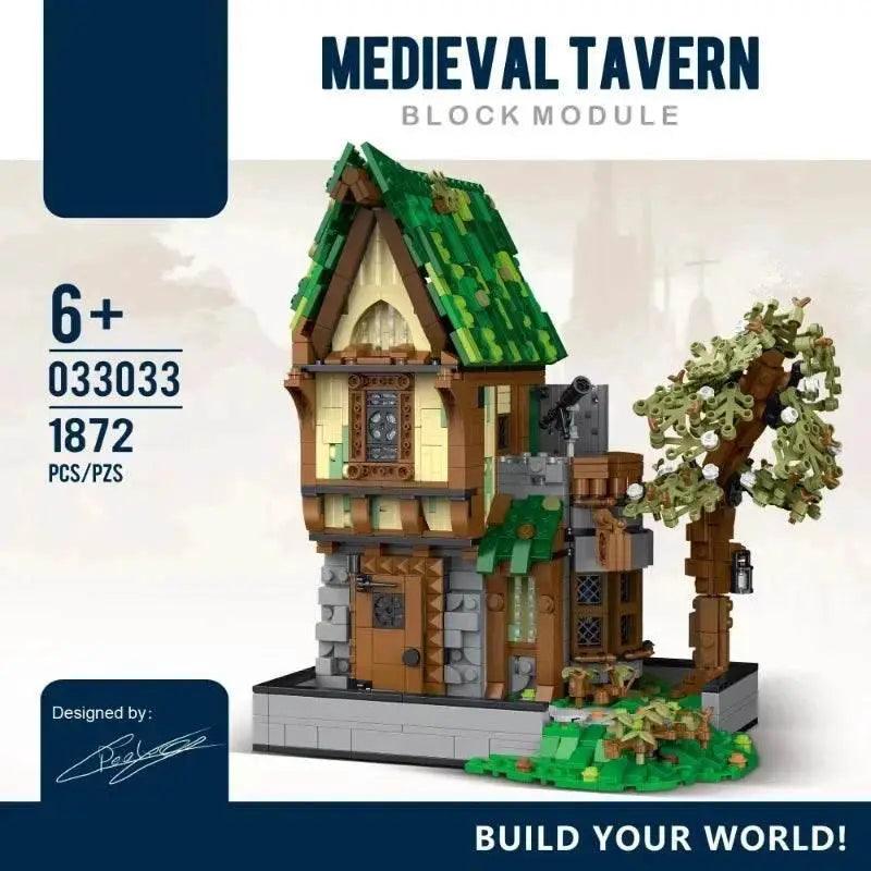  MOC Medieval Blacksmith Shop Magic House Tavern Building Blocks Set -  ToylandEU™