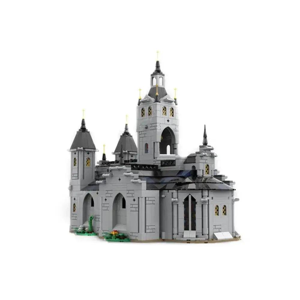  MOC MOC Medieval Church Model Building Blocks Gift for Kids Building Bricks MOC -  ToylandEU™