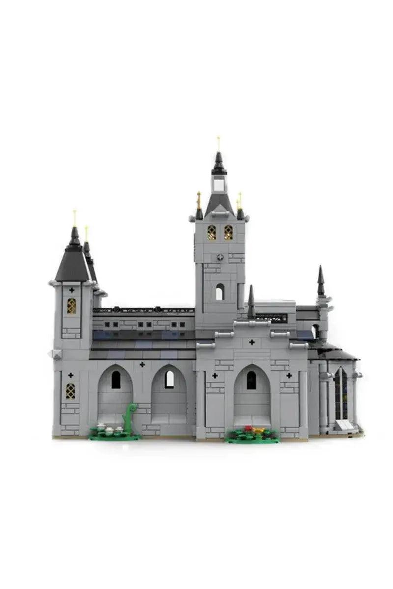 MOC MOC Medieval Church Model Building Blocks Gift for Kids Building Bricks MOC -  ToylandEU™