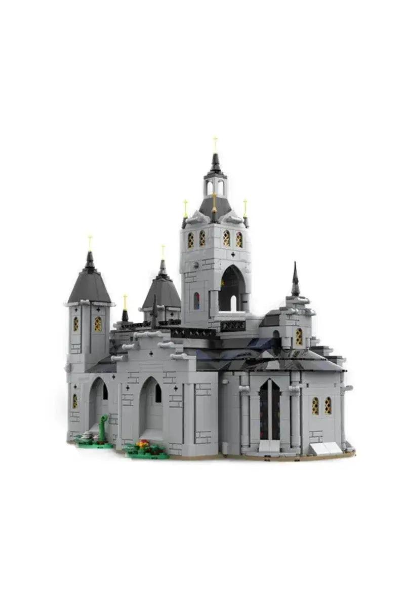  MOC MOC Medieval Church Model Building Blocks Gift for Kids Building Bricks MOC -  ToylandEU™