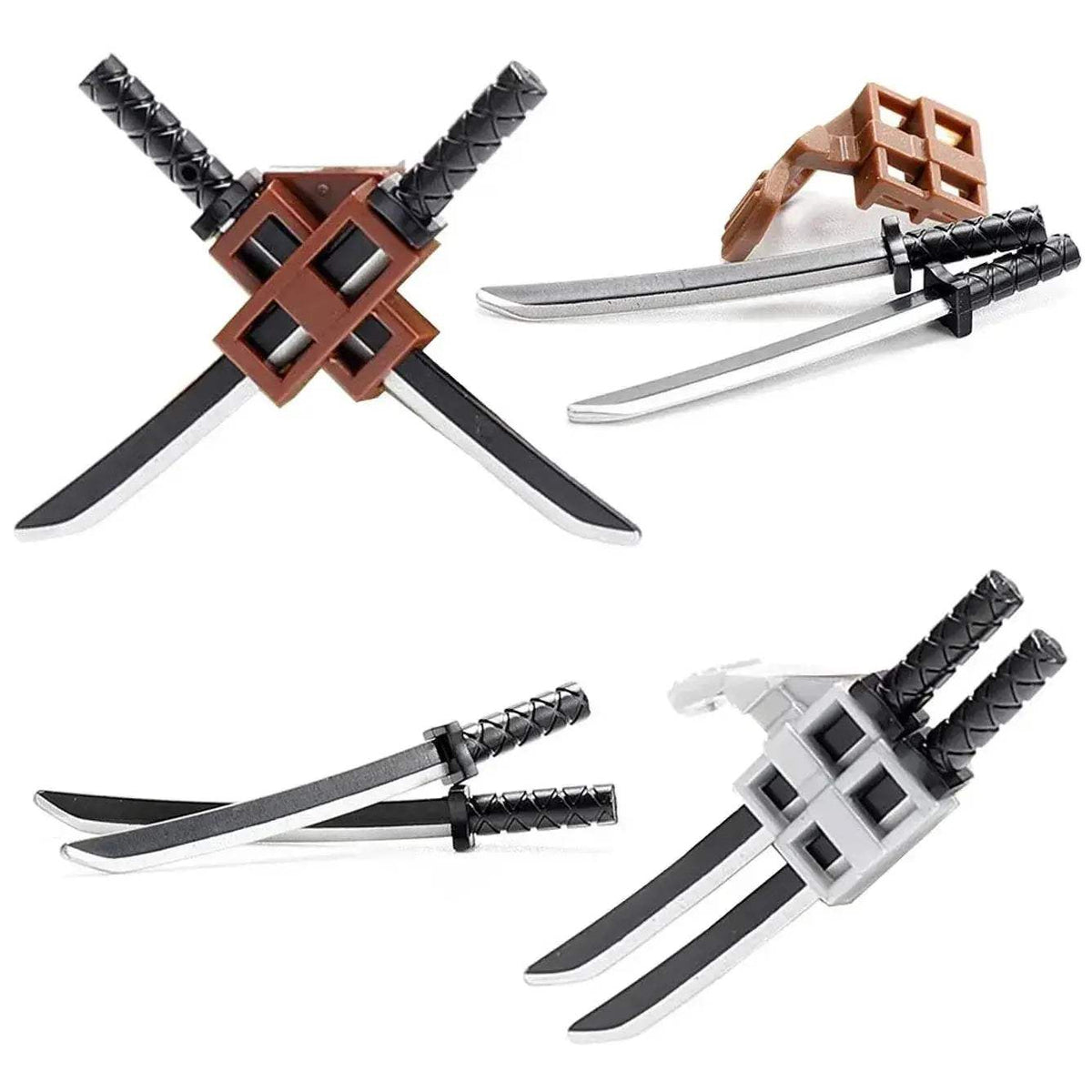  MOC Medieval Military Weapons Building Blocks Sword Warrior Figures -  ToylandEU™