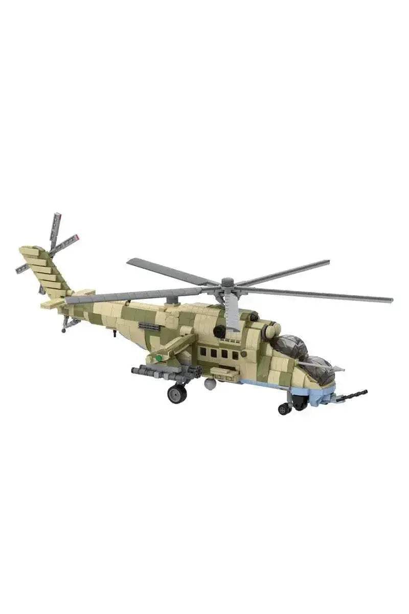  MOC MOC Mil-Mi35M Fighter Model Building Blocks Brick Building Bricks MOC Gift -  ToylandEU™