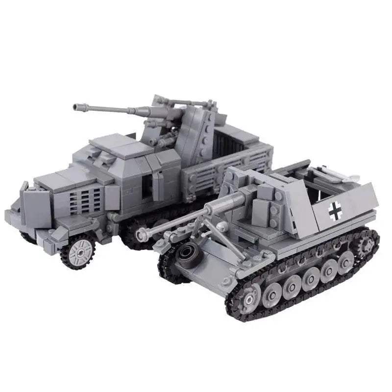  MOC MOC Military Main Battle Tank Building Blocks WW2 Vehicle Gift Building Bricks MOC -  ToylandEU™