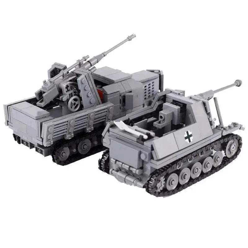  MOC MOC Military Main Battle Tank Building Blocks WW2 Vehicle Gift Building Bricks MOC -  ToylandEU™