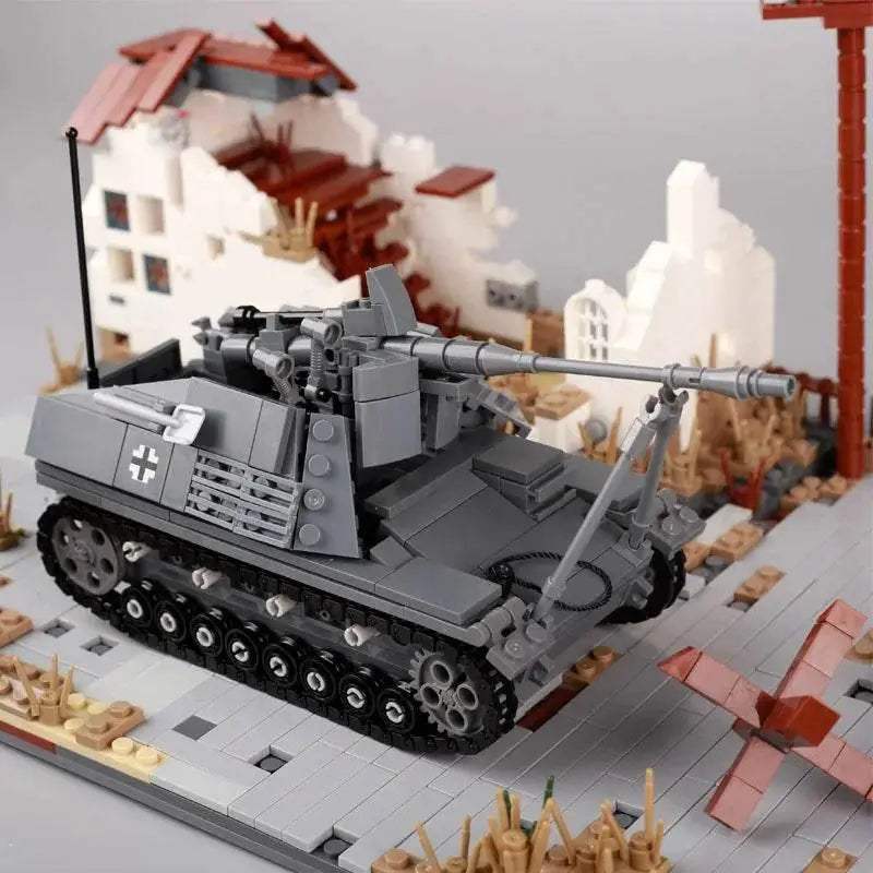  MOC MOC Military Main Battle Tank Building Blocks WW2 Vehicle Gift Building Bricks MOC -  ToylandEU™