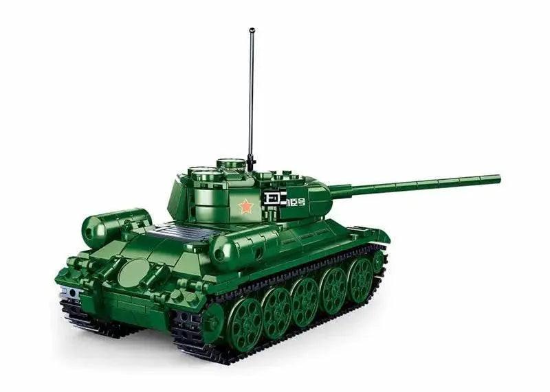  MOC Military Series Building Blocks WW2 Heavy Battle Tank Set -  ToylandEU™