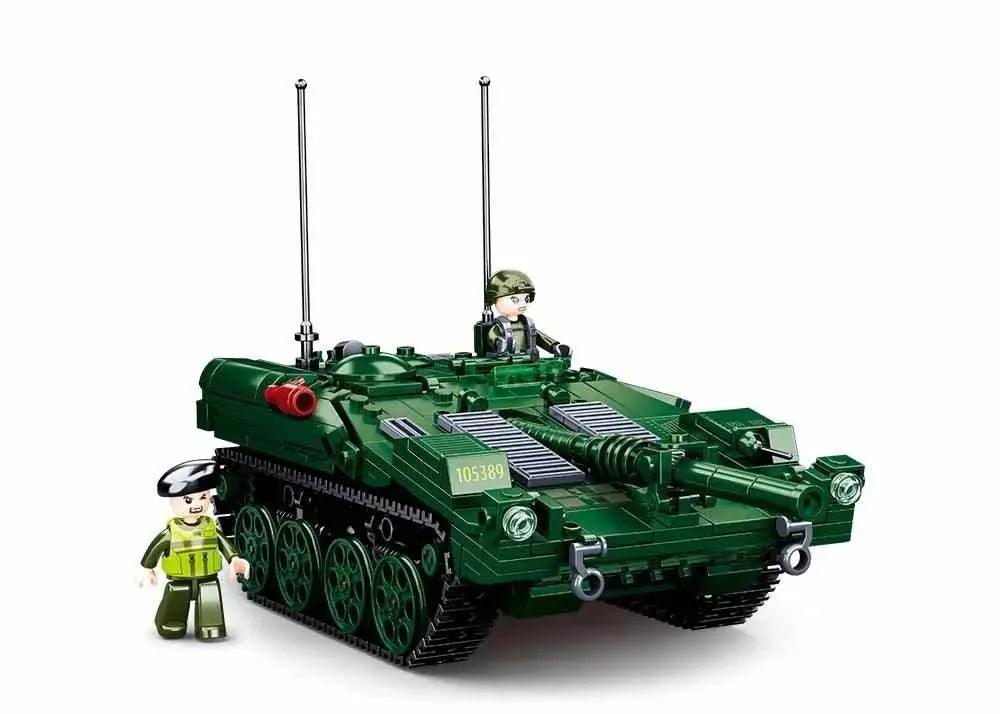  MOC Military Series Building Blocks WW2 Heavy Battle Tank Set -  ToylandEU™