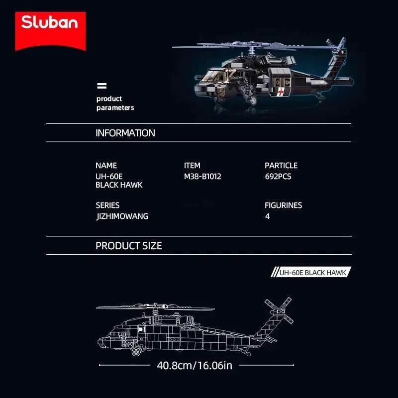  MOC 692PCS Military UH-60L Medical Rescue Aircraft Building Blocks -  ToylandEU™