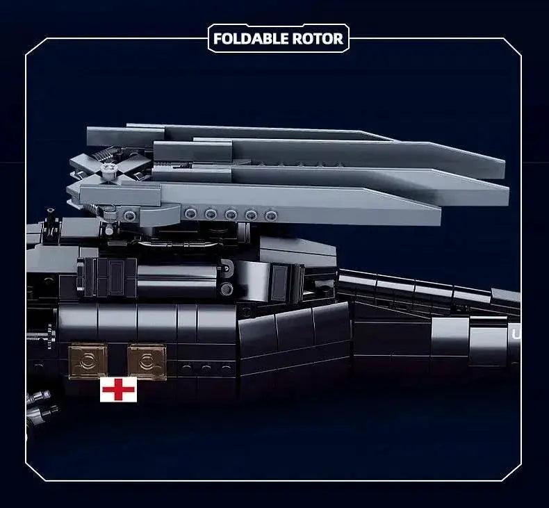  MOC 692PCS Military UH-60L Medical Rescue Aircraft Building Blocks -  ToylandEU™