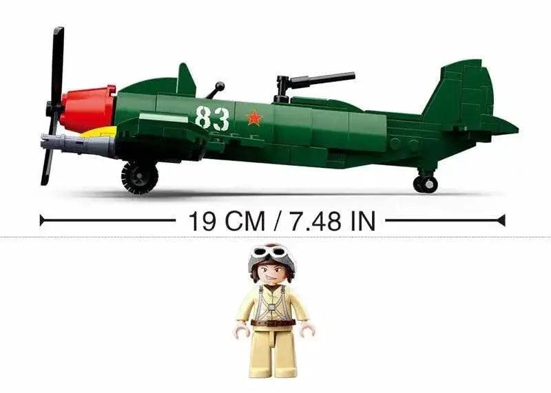  MOC Military Ww2 World War Ii Soviet Union Il-2 Building Blocks Toy -  ToylandEU™