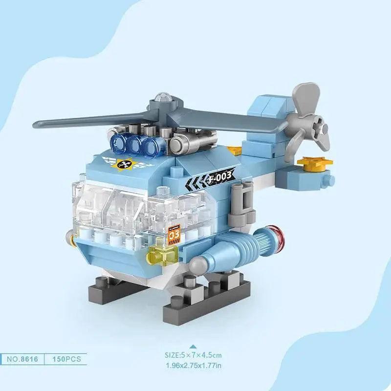  MOC Mini Building Blocks Car Kit DIY Tank Fire Truck Locomotive -  ToylandEU™