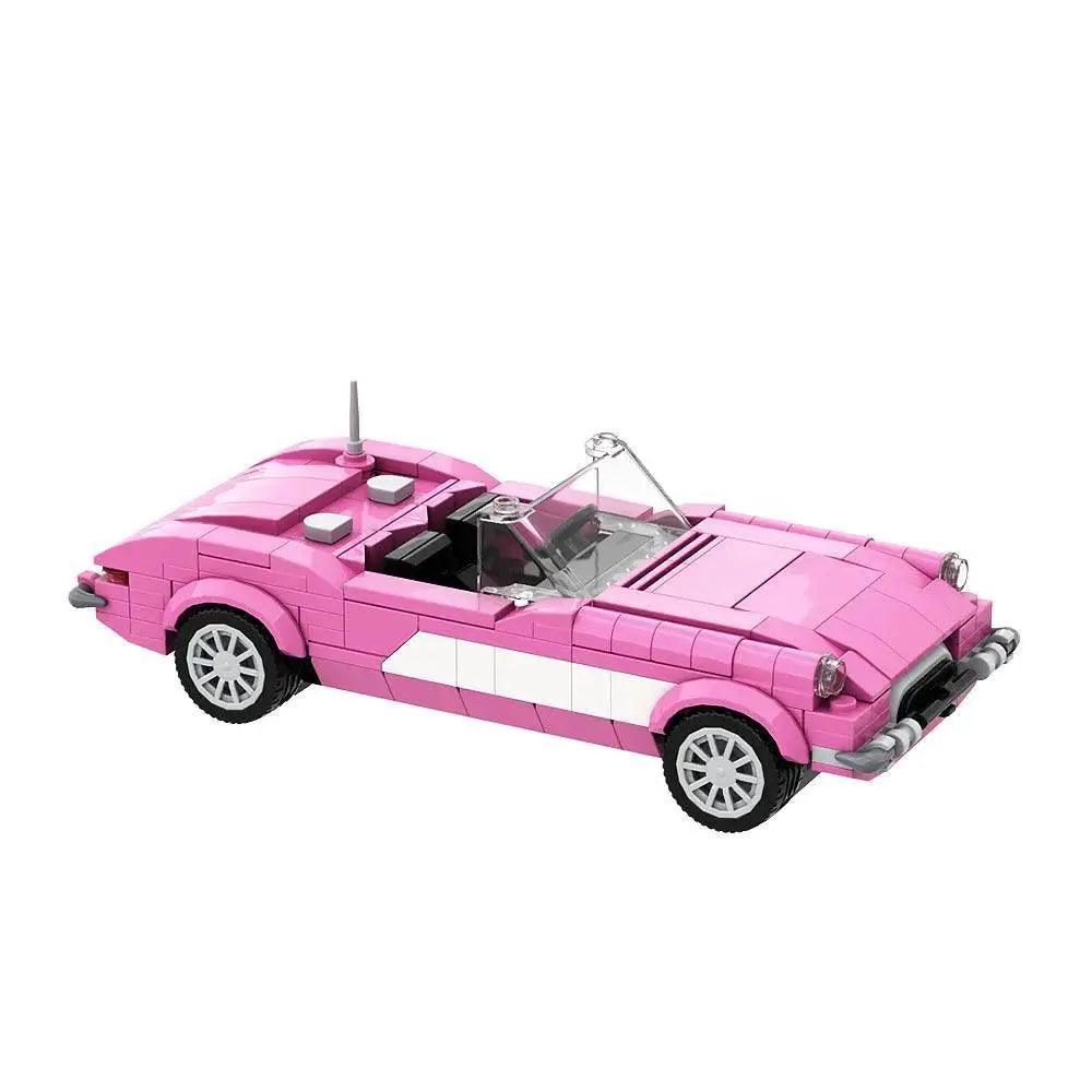  MOC Moc 10321 Barbies Pink Corvett C1 Car Building Blocks Set -  ToylandEU™