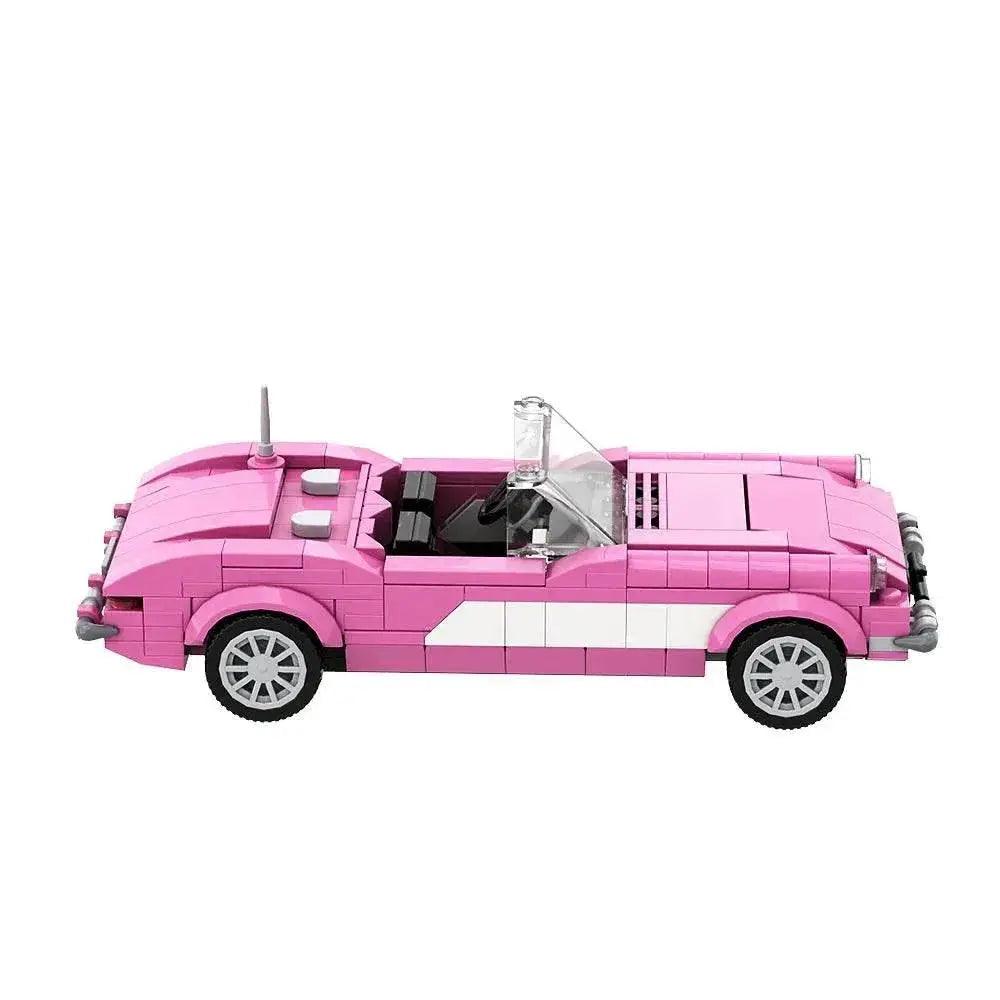  MOC Moc 10321 Barbies Pink Corvett C1 Car Building Blocks Set -  ToylandEU™