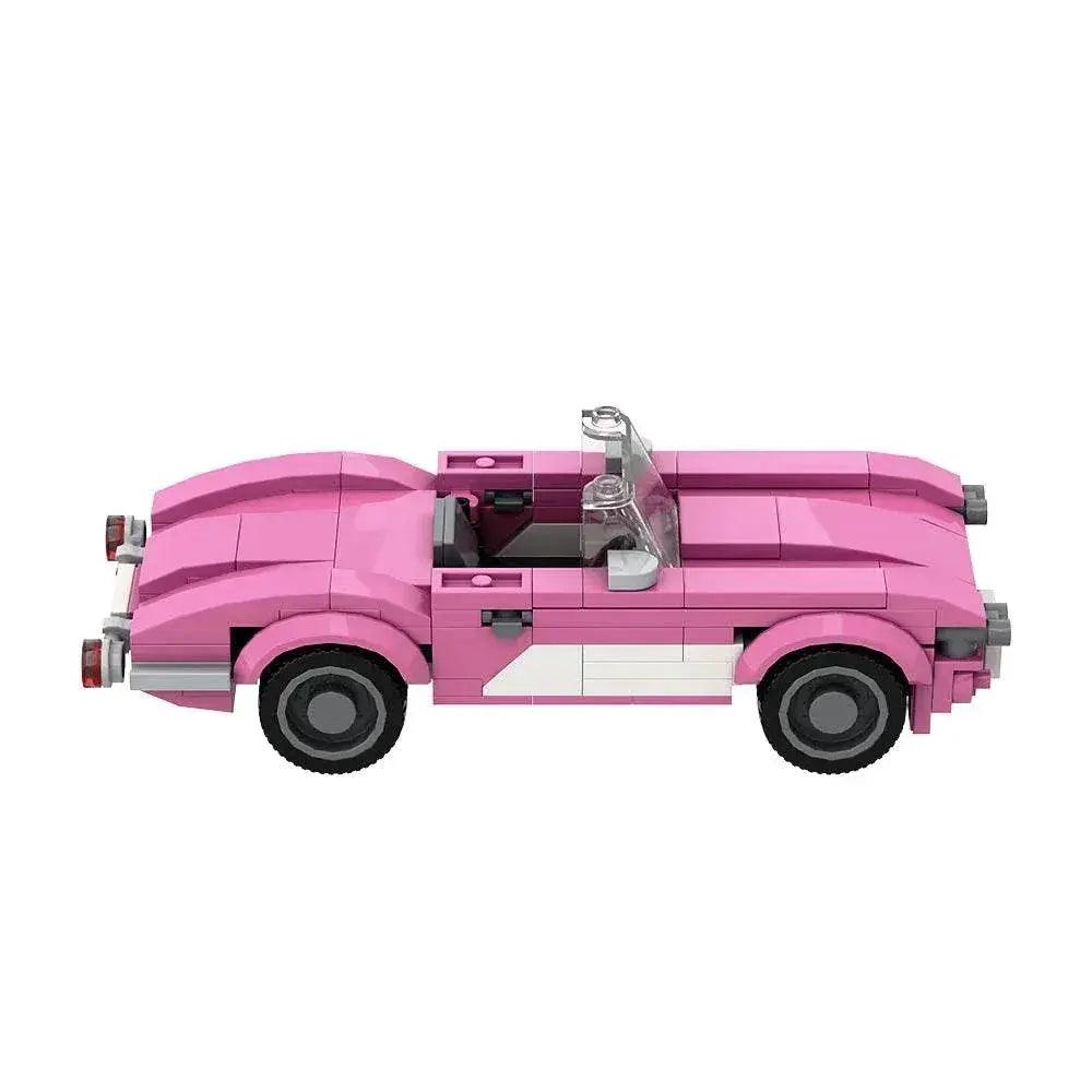  MOC Moc 10321 Barbies Pink Corvett C1 Car Building Blocks Set -  ToylandEU™