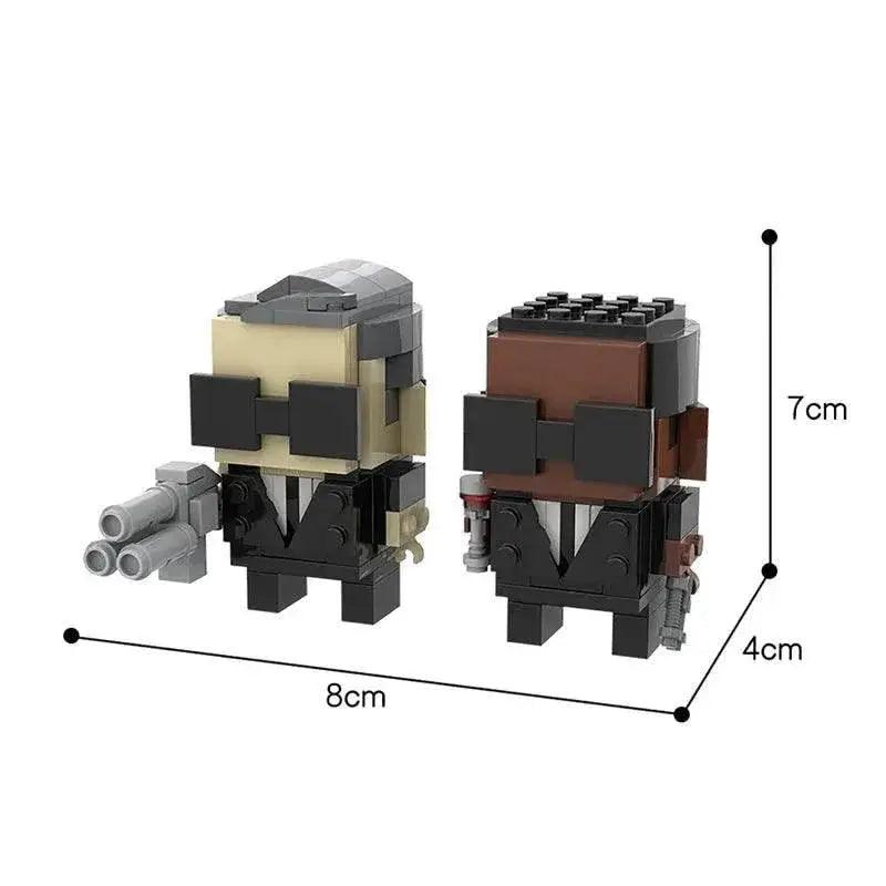  MOC Moc Game Movie Series Brickheadz Action Figure Building Blocks Building Bricks MOC -  ToylandEU™