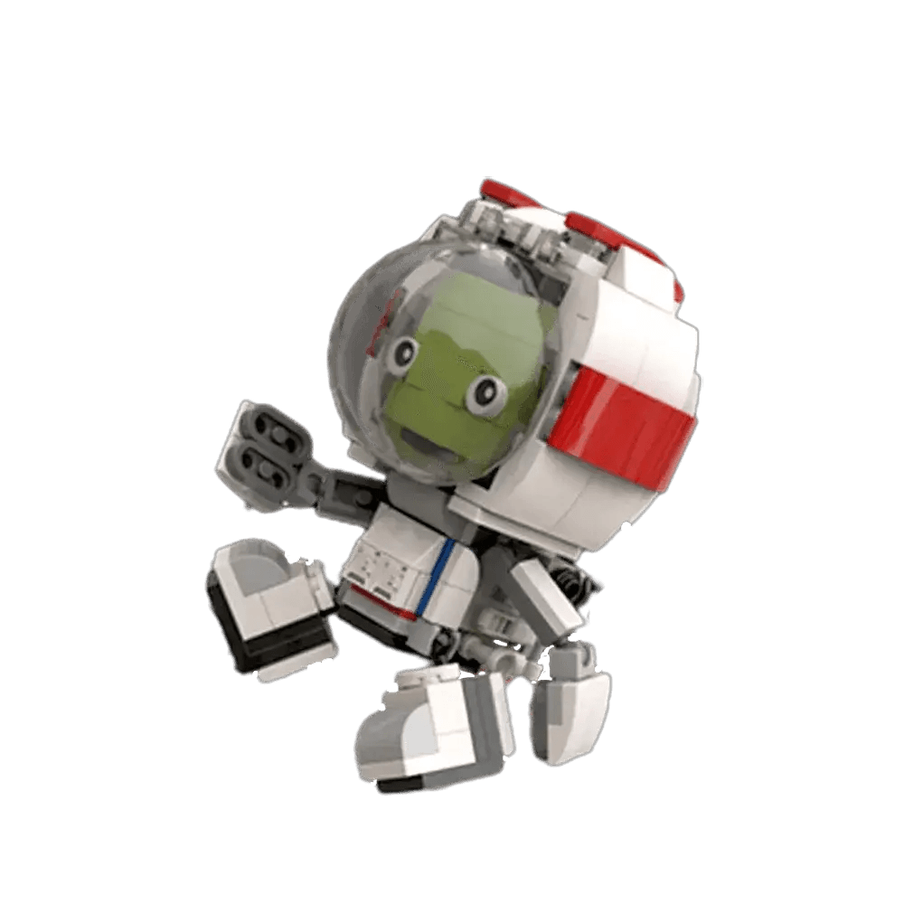  MOC Moc KSP Kerman Green Humanoid Aliens Building Blocks Set -  ToylandEU™