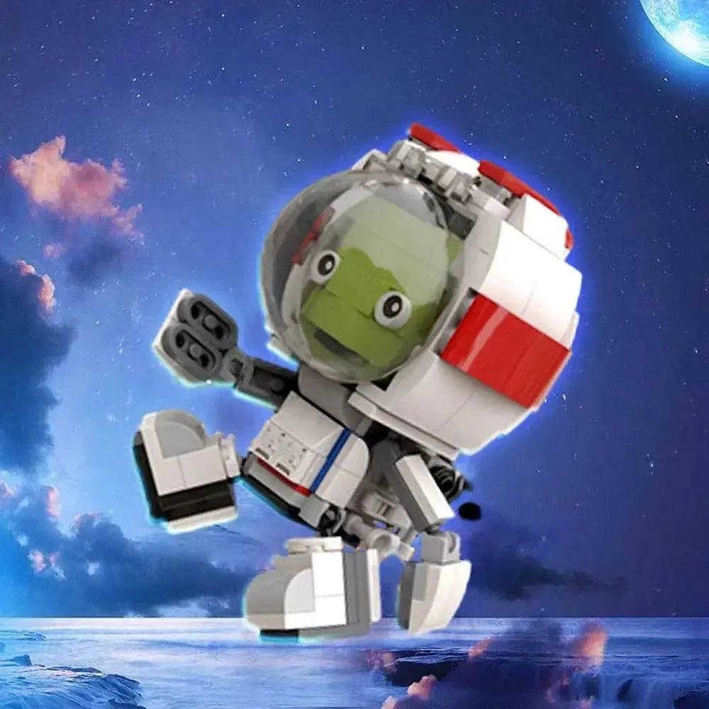  MOC Moc KSP Kerman Green Humanoid Aliens Building Blocks Set -  ToylandEU™