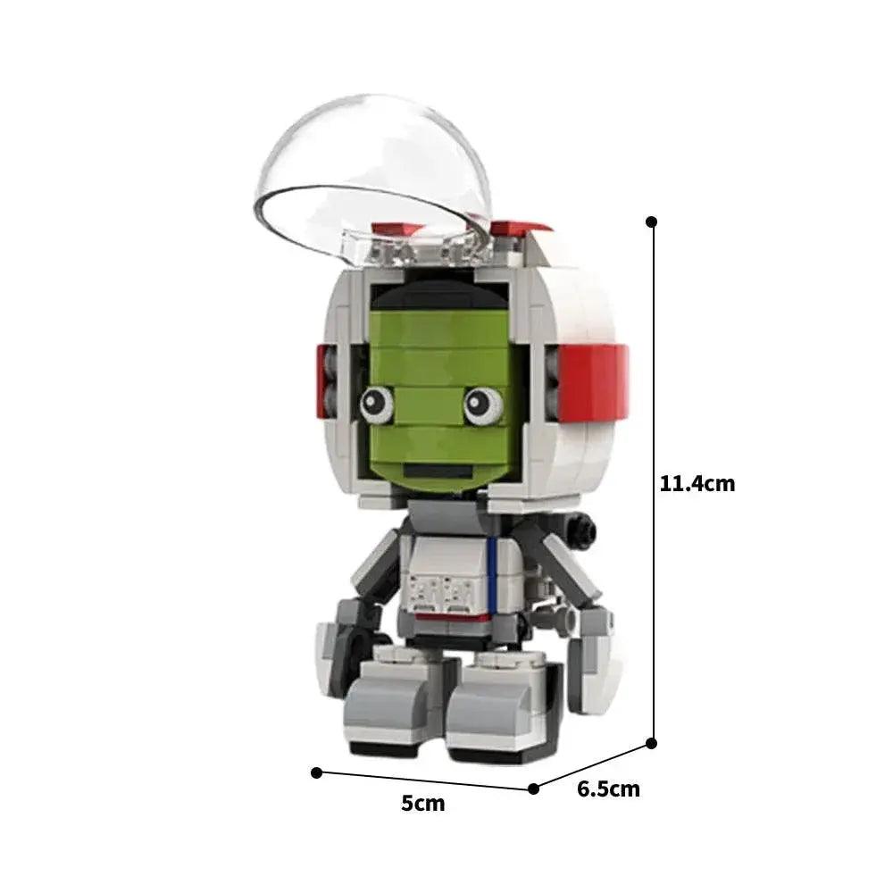  MOC Moc KSP Kerman Green Humanoid Aliens Building Blocks Set -  ToylandEU™