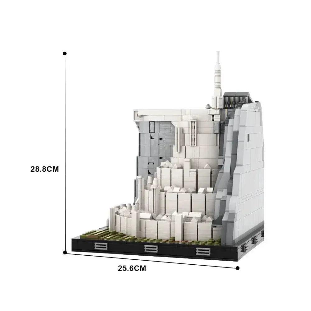  MOC Moc Minas Tirith Building Blocks Gondor City Sets Gift -  ToylandEU™