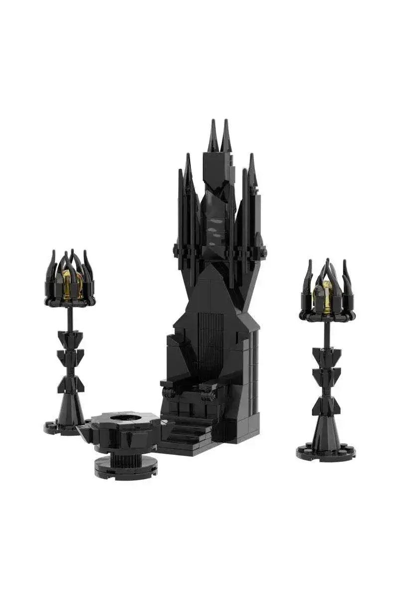 MOC Moc Saruman's Throne Model Building Blocks Wizard Lampstand Building Bricks MOC -  ToylandEU™