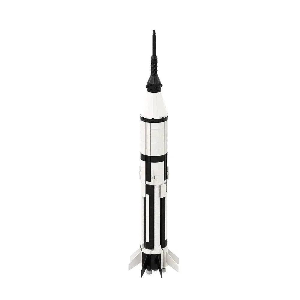  MOC Moc Saturn 1B 110 Scale Booster Carrier Rocket Building Blocks -  ToylandEU™