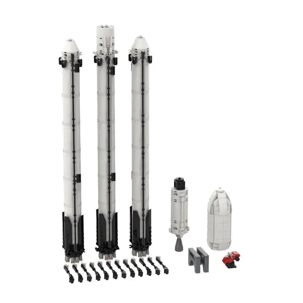  MOC Moc Saturn V Scale Rocket Building Blocks Educational Gift -  ToylandEU™