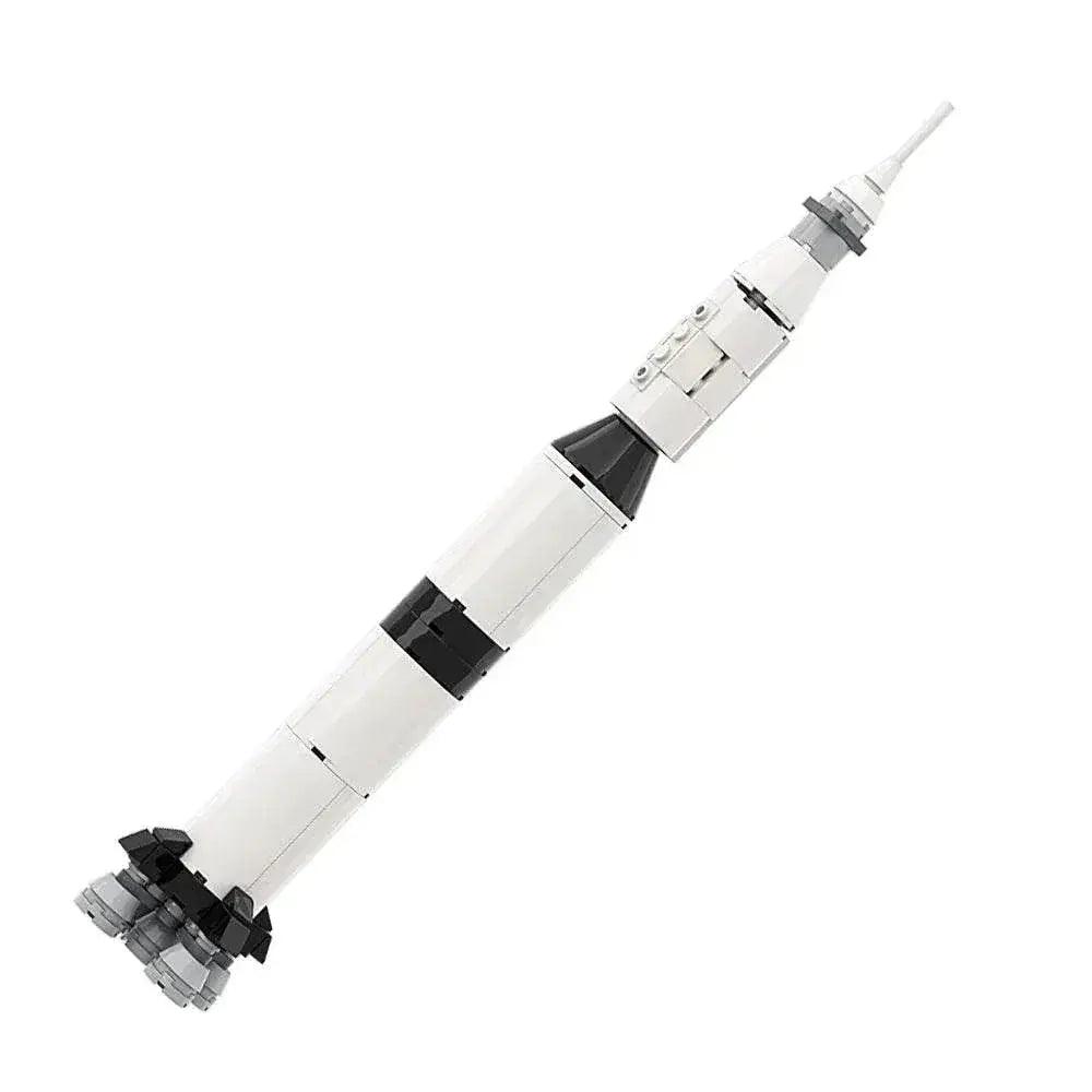  MOC Moc Saturn V Scale Rocket Building Blocks Educational Gift -  ToylandEU™