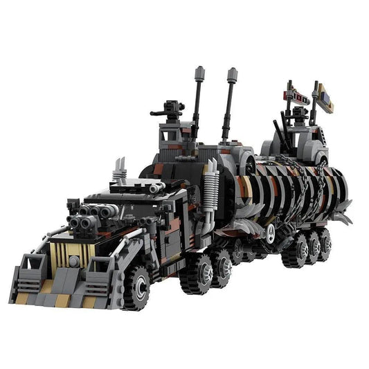  MOC Moc V8 Interceptor Building Blocks MAD MAX War Rig Truck Set -  ToylandEU™