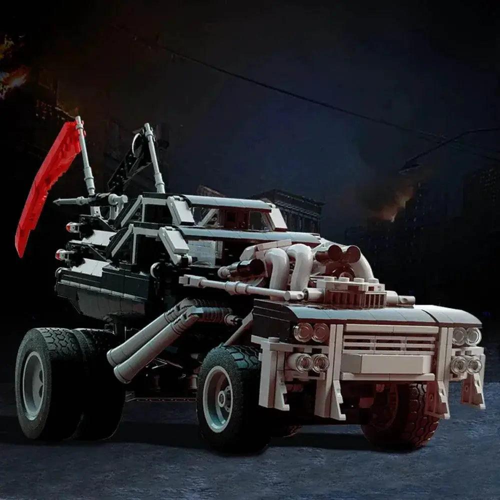  MOC Moc V8 Interceptor Building Blocks MAD MAX War Rig Truck Set -  ToylandEU™