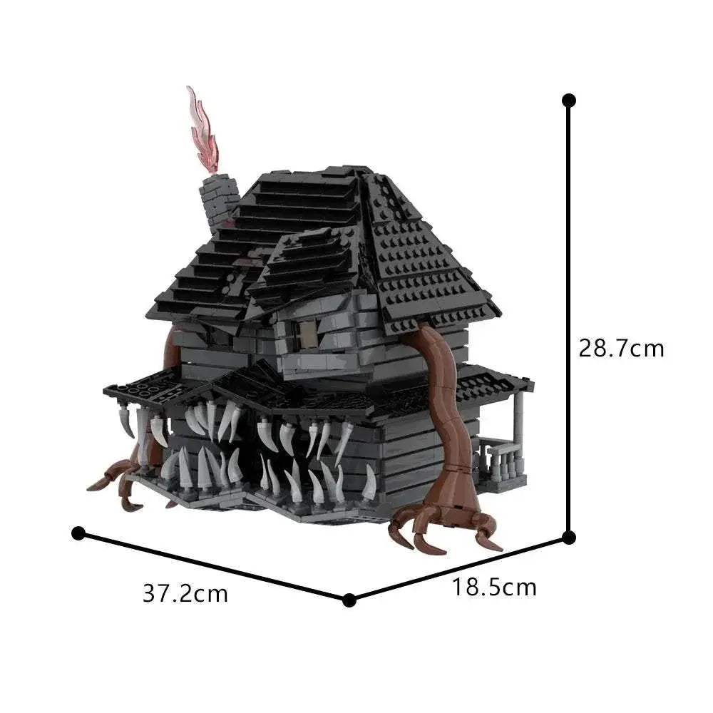  MOC MOC Monster House Model Building Blocks Haunted House Building Bricks MOC -  ToylandEU™