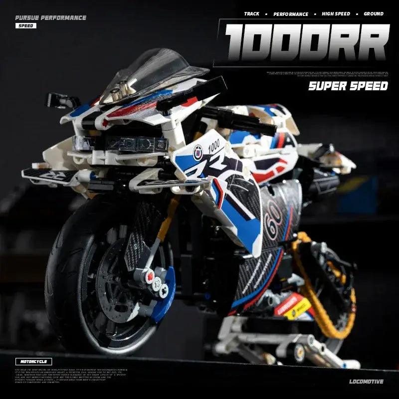  Motorbike Building Blocks City Racer Set For All Ages -  ToylandEU™