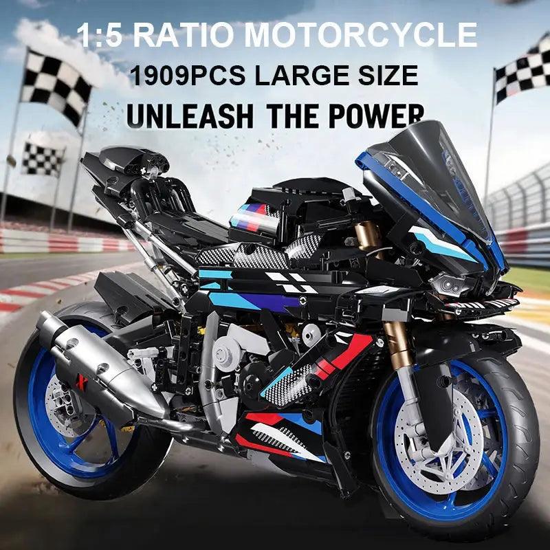  Motorcycle Model Kit Building Blocks Set STEM Education -  ToylandEU™